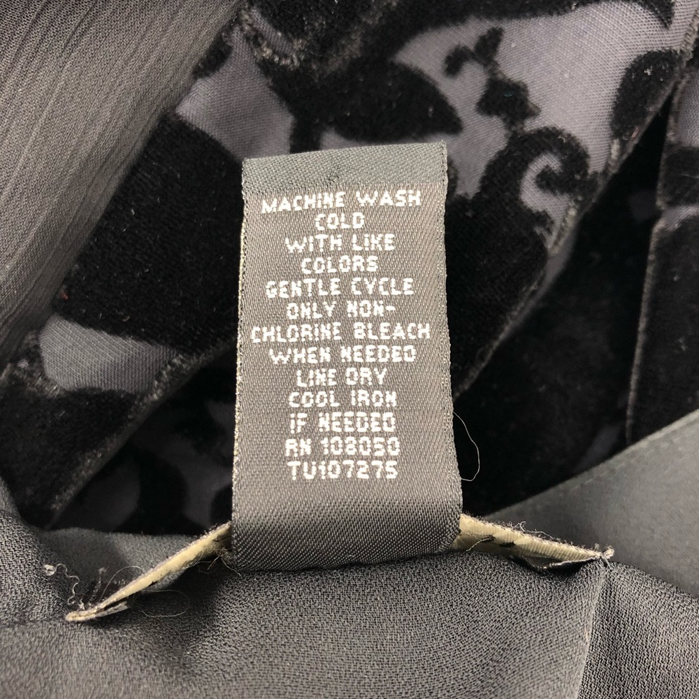 Lane Bryant Black Velvet and Satin Sleeveless Tank - Picture 6 of 6